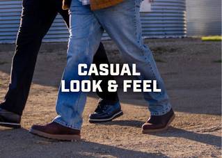 Headline: Casual look and feel