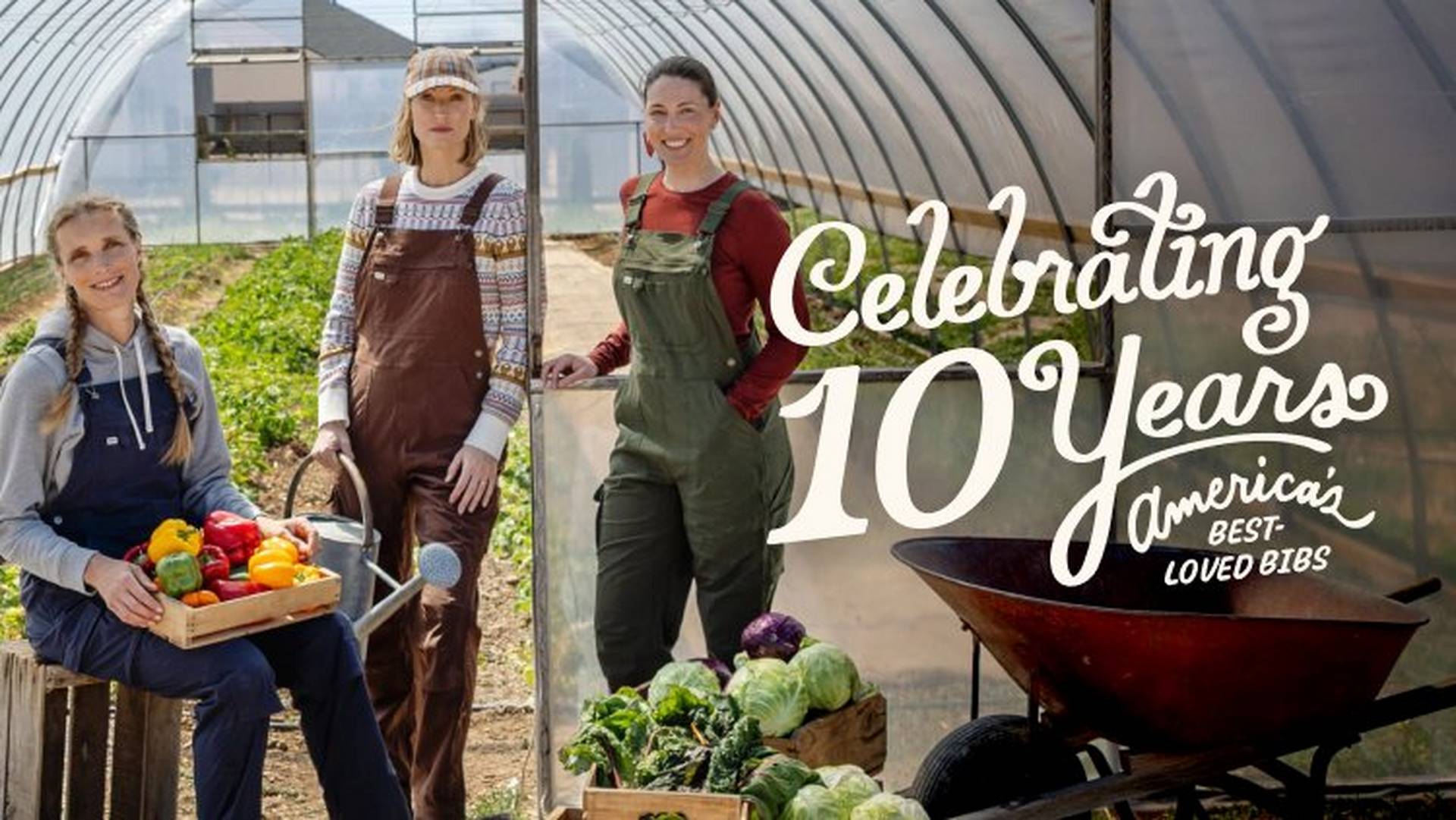 Headline: Celebrating 10 years, America's best-loved bibs