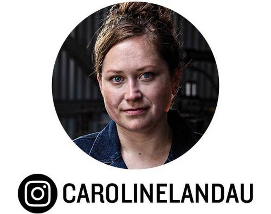 @carolinelandau on Instagram