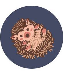 Hedgehogs Print