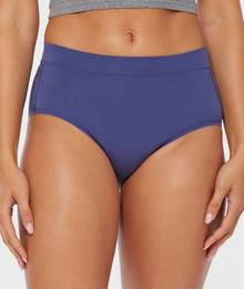 Purple women's modern briefs.