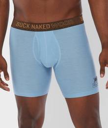 Blue men's boxer briefs. 