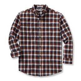 Red and black flannel shirt 