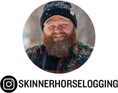 @skinnerhorselogging on Instagram