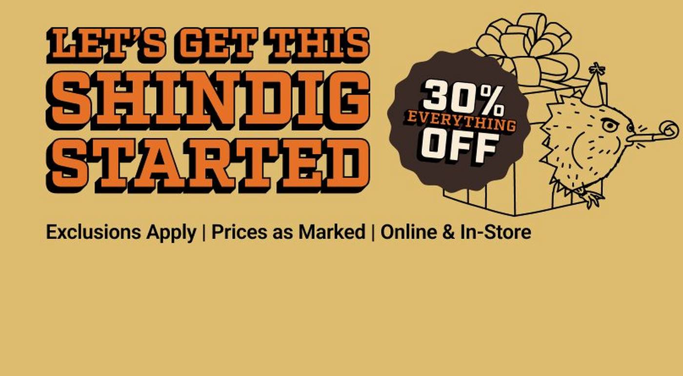 30% OFF Everything