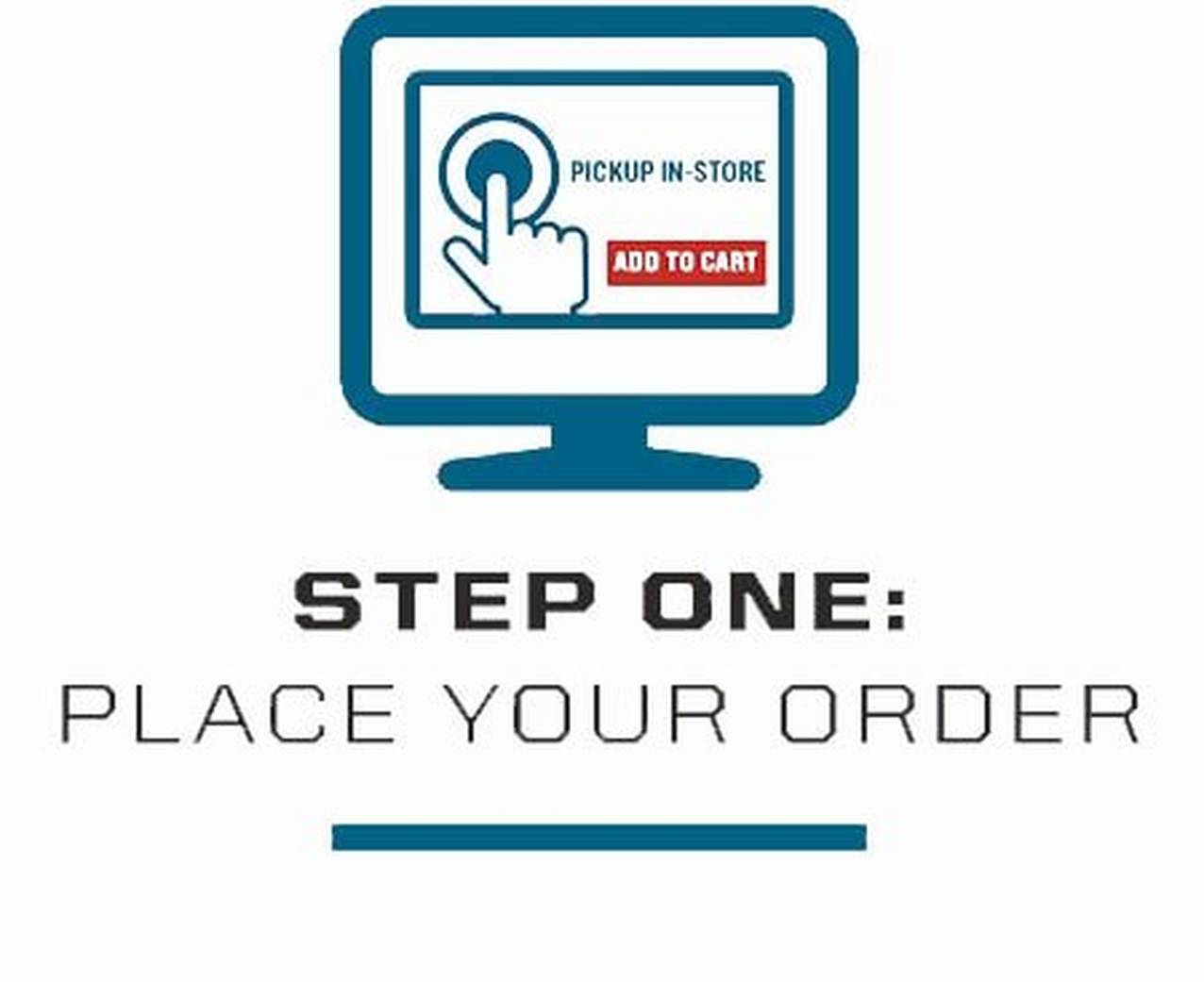 Step one: place your order