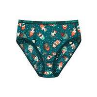 Women's Go Buck Naked Performance Briefs in Gnomes