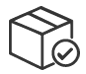 box with checkmark icon