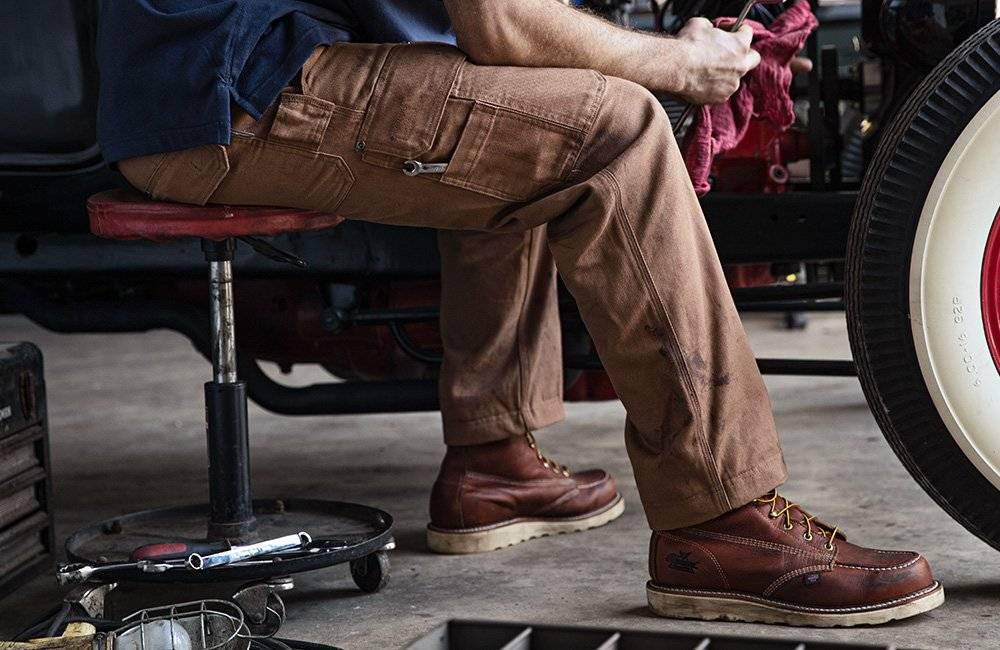 Men's Fire Hose Relaxed Fit Cargo Work Pants Duluth Trading Company