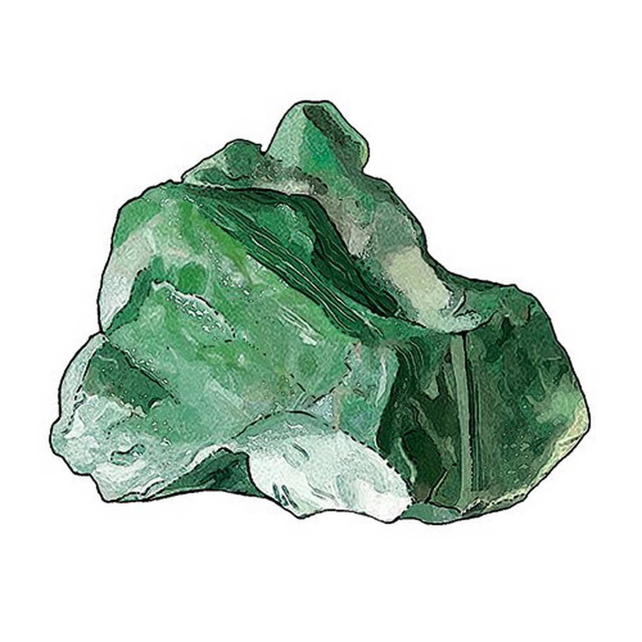 icon of a jade stone
