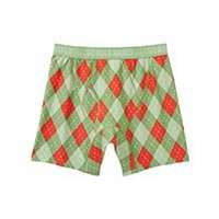 men's go buck naked performance pattern boxer briefs in under the tree print