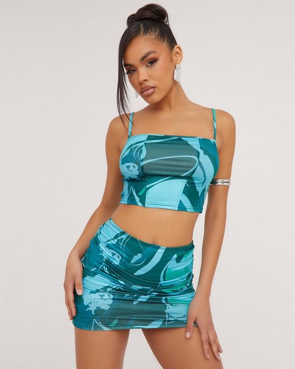 Bodycon skirt and top hot sale set