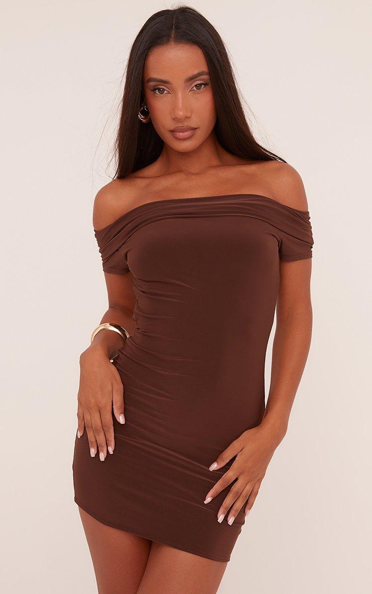 princess polly baby blue dress Black Bardot Bodycon Maxi Dress – Selene Dress
