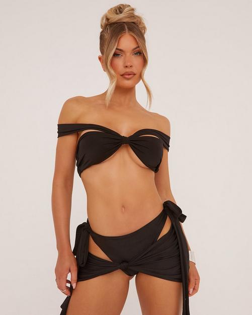 Black bikini set uk online