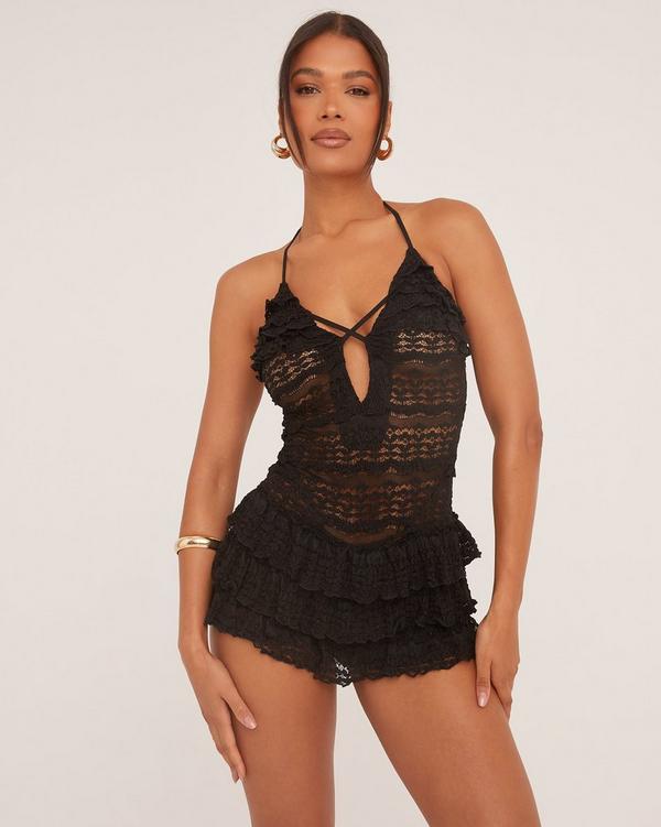 Strap playsuit deals