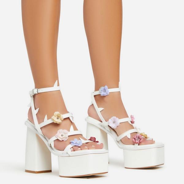 Triple on sale platform heels