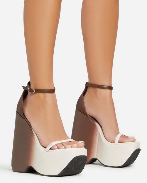 Rubber hotsell platform heels