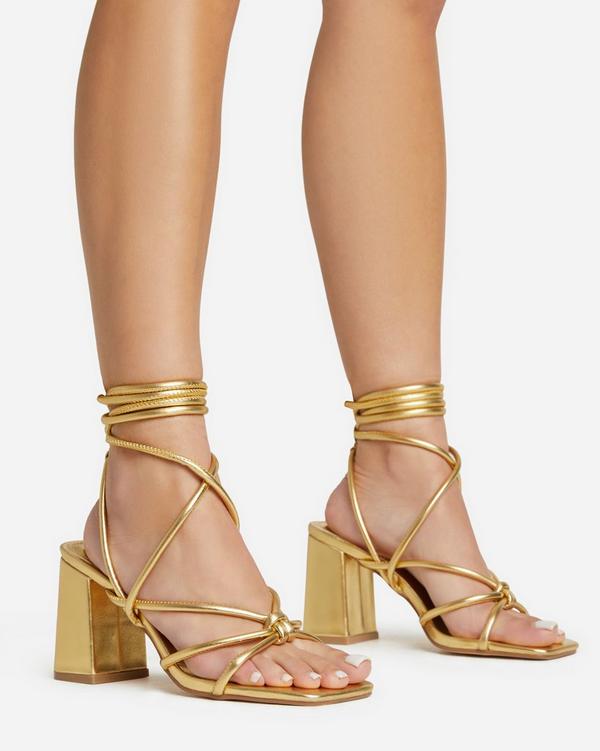 Delia discount knotted sandal