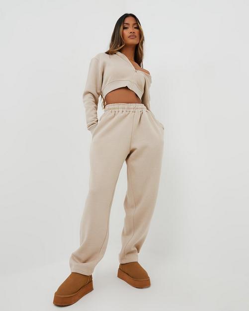 Tall Satin Bralet Shirt Trouser Co-Ord