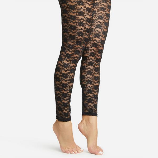 Lace footless outlet tights uk