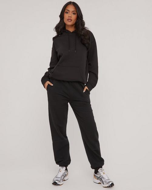 Low Rise Contrast Seam Detail Flared Sculpt Trousers In Black