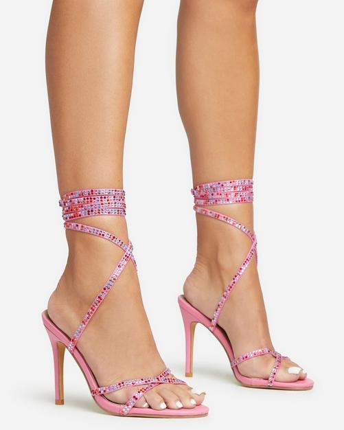 Diamante Heels Diamante Shoes Diamante High Heels EGO