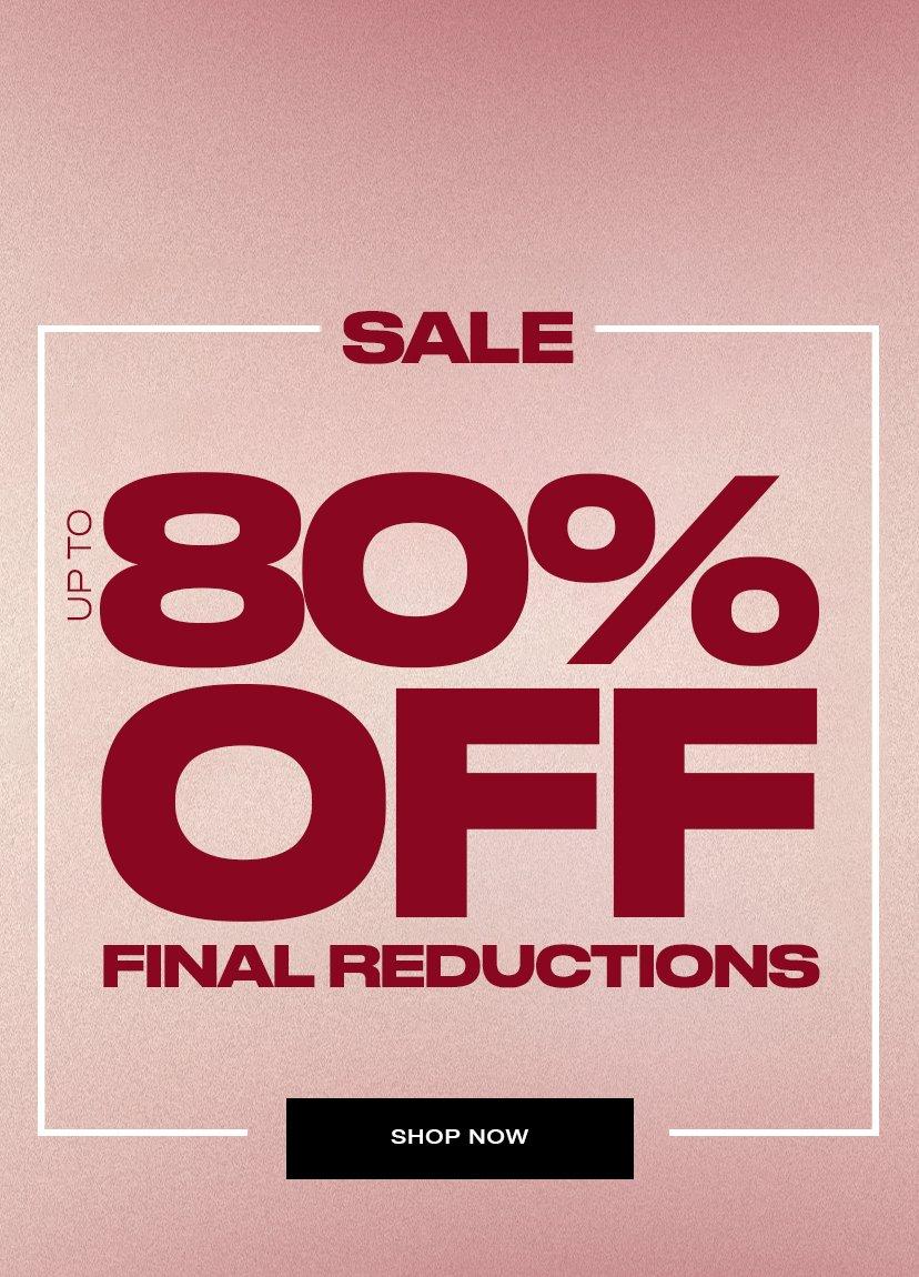 80% OFF EVERYTHING