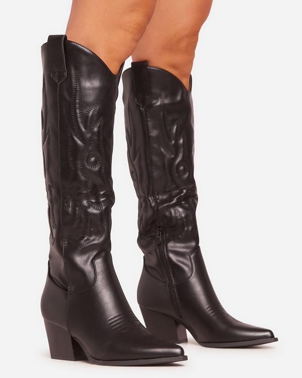 Pointed toe biker boots on sale