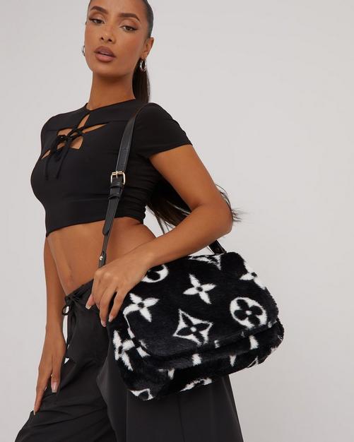 New Y2k Dark Series Women's Cross Decoration Design Shoulder Bag