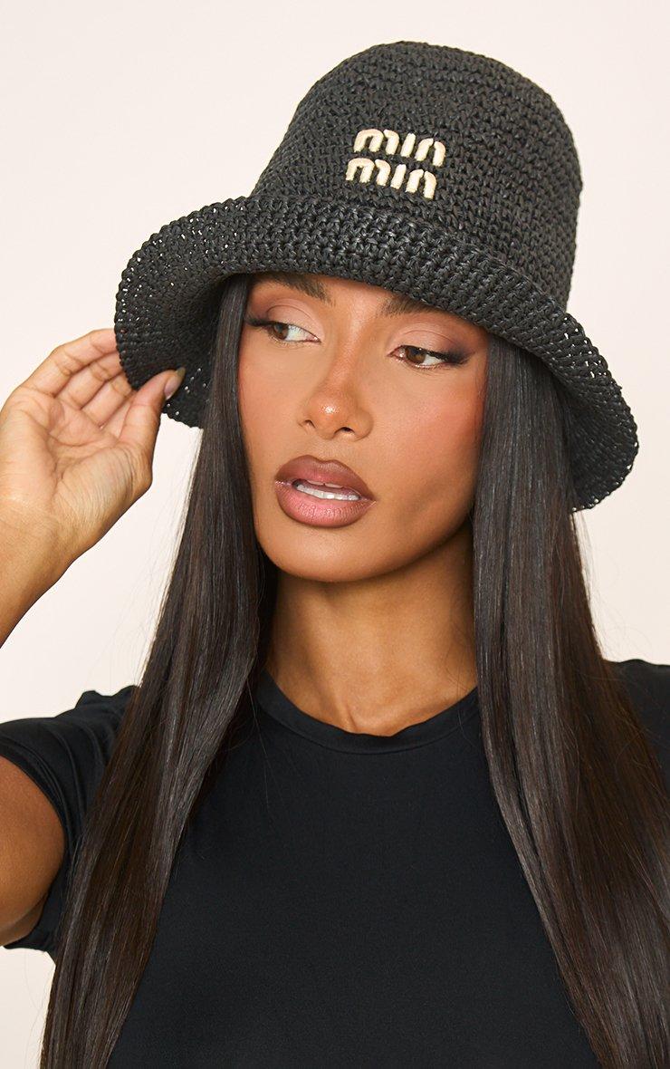 main story / Bucket Hat Black (S/M) 帽子 main story / Bucket Hat