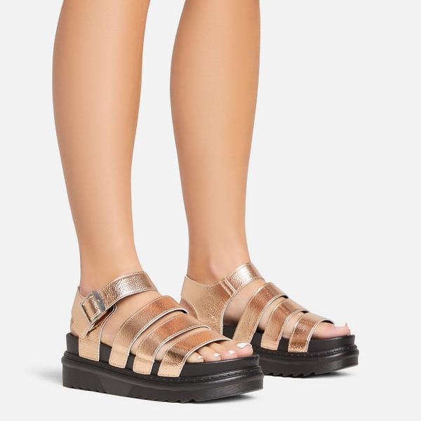 Chunky sole store gladiator sandals