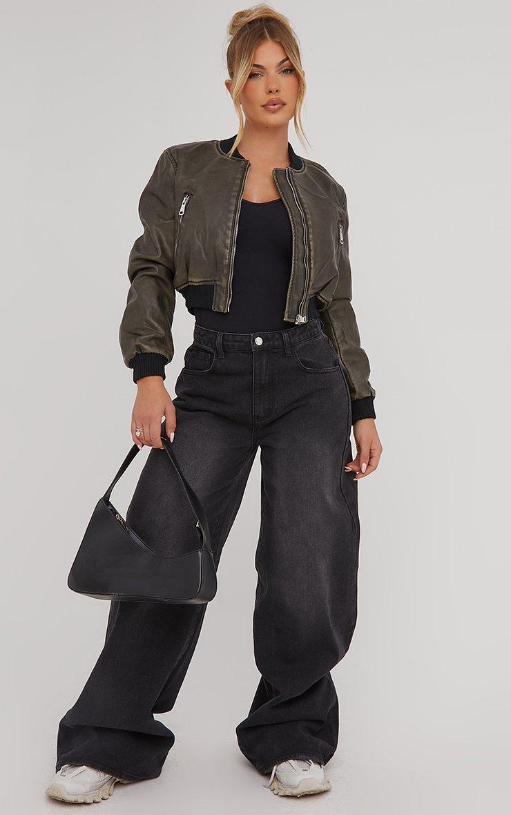 【年内限定値下】OAF POCKET DETAIL LEATHER BOMBER 年内限定値下】OAF POCKET DETAIL LEATHER BOMBER 年内限定値下