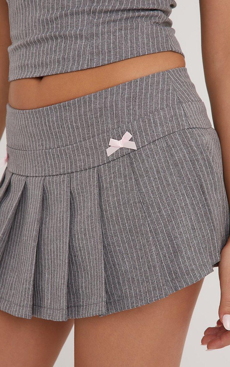 スカート THE TOE Dumbo Mini Skirt Grey Dumbo Mini Skirt – THE TOÉ
