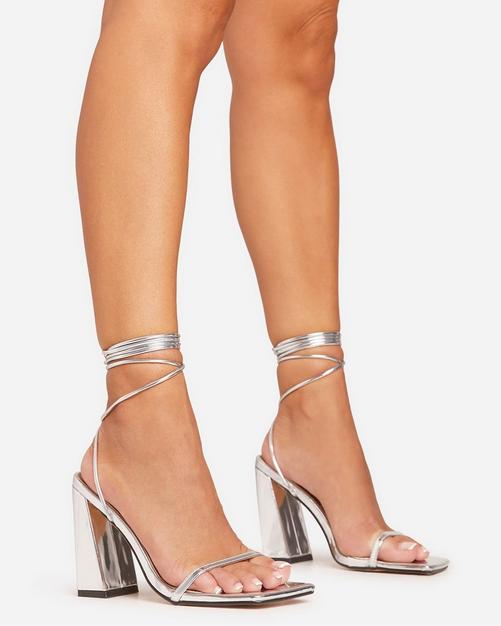 Silver Heels Silver High Heels EGO