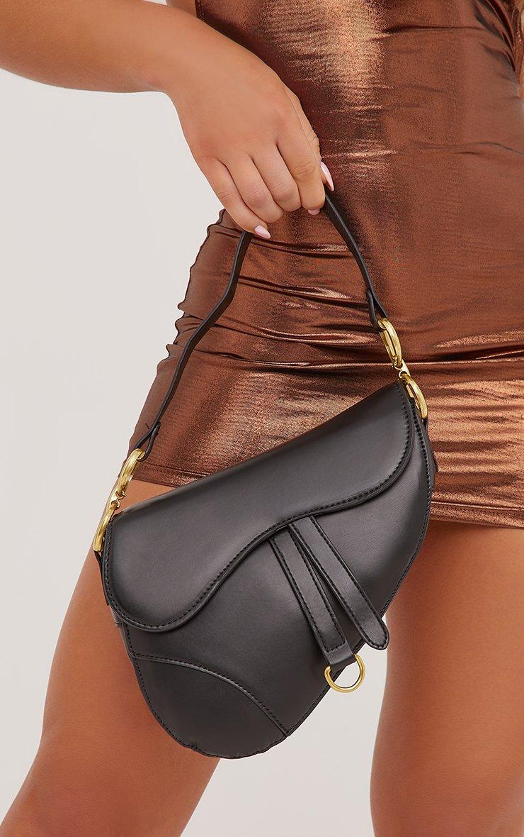 Zimmer Logo Detail Shoulder Beach Bag In Black Faux Leather