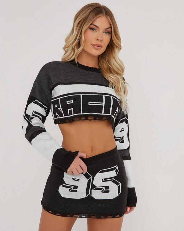 Cropped baggy sale jumper