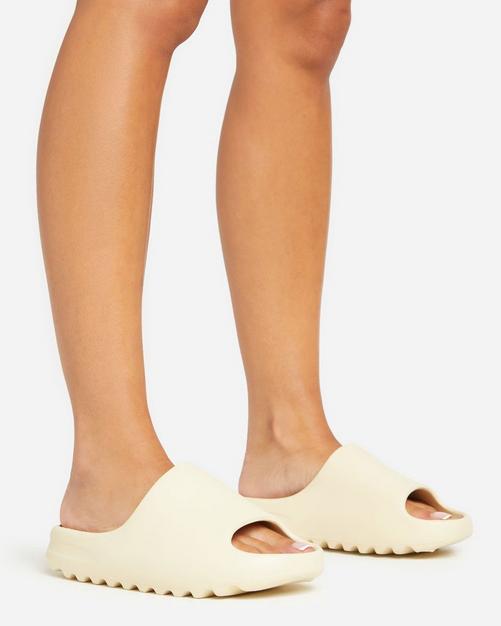 Ladies comfy sliders hot sale