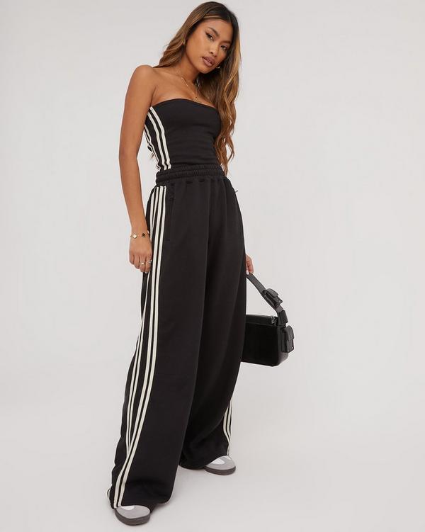 High waist best sale wide leg joggers