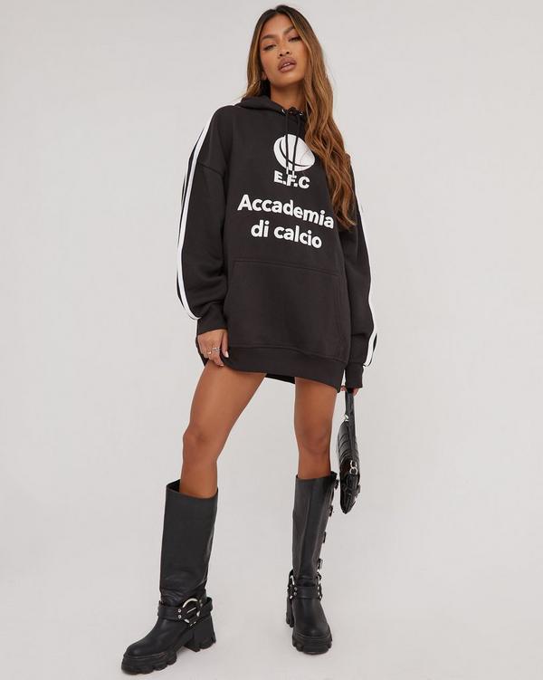 Graphic hotsell hoodie dress