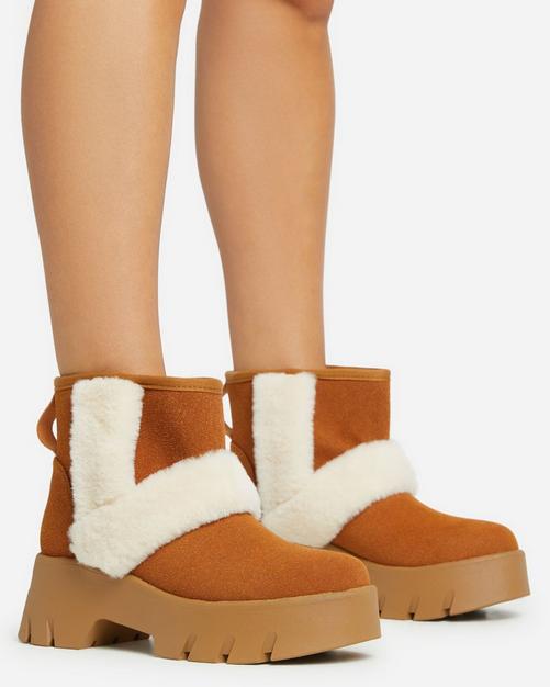 Faux suede hotsell ugg style boots