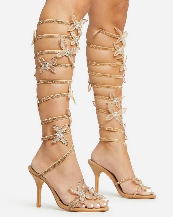 Dark hot sale nude heels