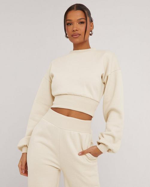 Semi Sheer Long Sleeve Crop Top – Style Addict®