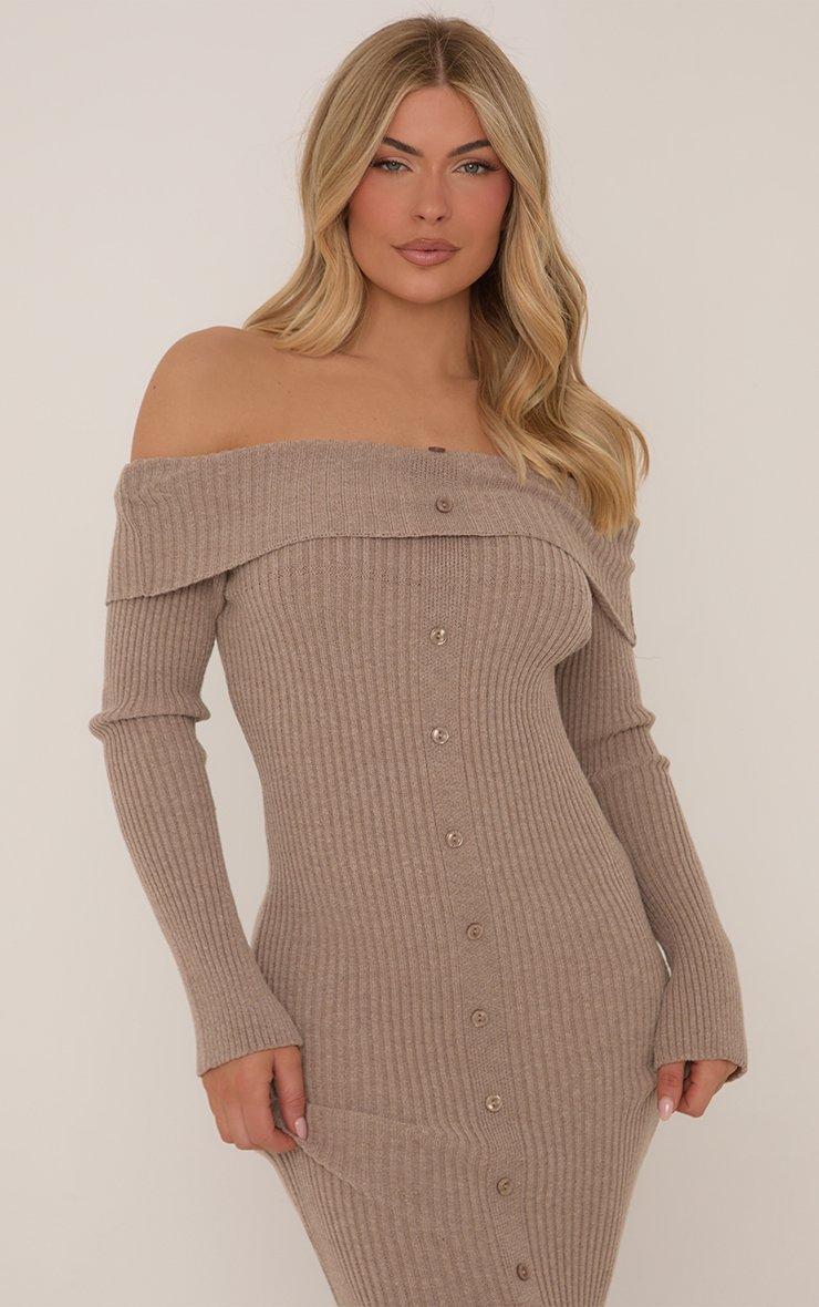 long sleeve button down bodycon dress Sun-imperial main image 0