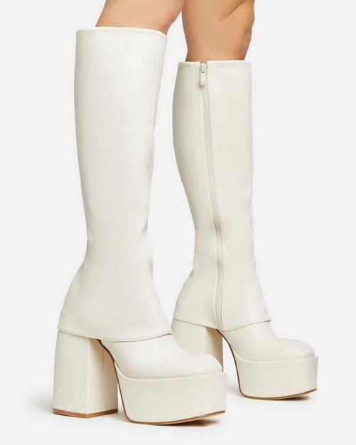 5cm heel boots