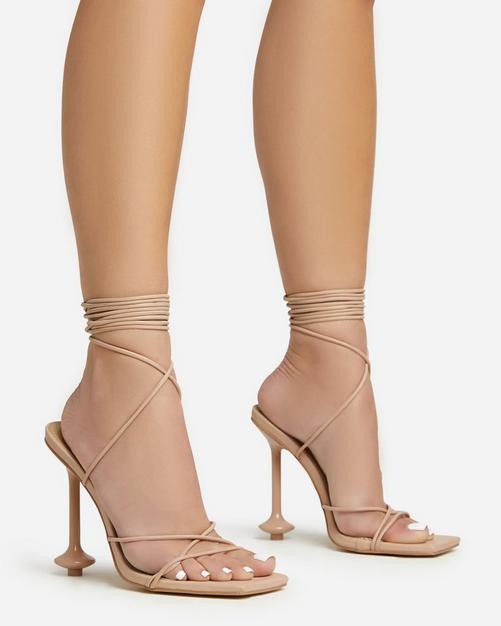 Cute store nude heels