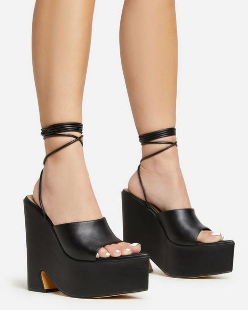 Eldof Womens Wedge Platform Sandals Peep Toe Cross Strap Wedge Heel 6  Ankle Srap Summer Wedge Heels for Patry Wedding : : Clothing,  Shoes 