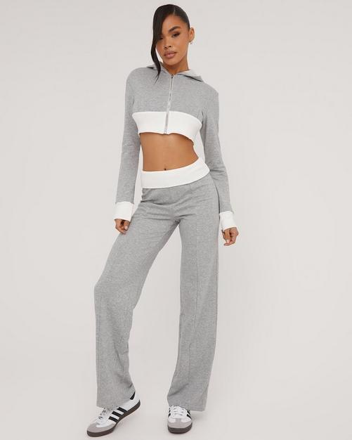 Tracksuits, Women's Tracksuit Set, Cropped Tracksuit