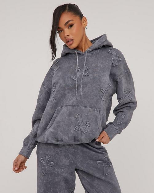 Plus Size Relaxed Leopard Print Hoodie & Jogger Set – ICONOFLASH