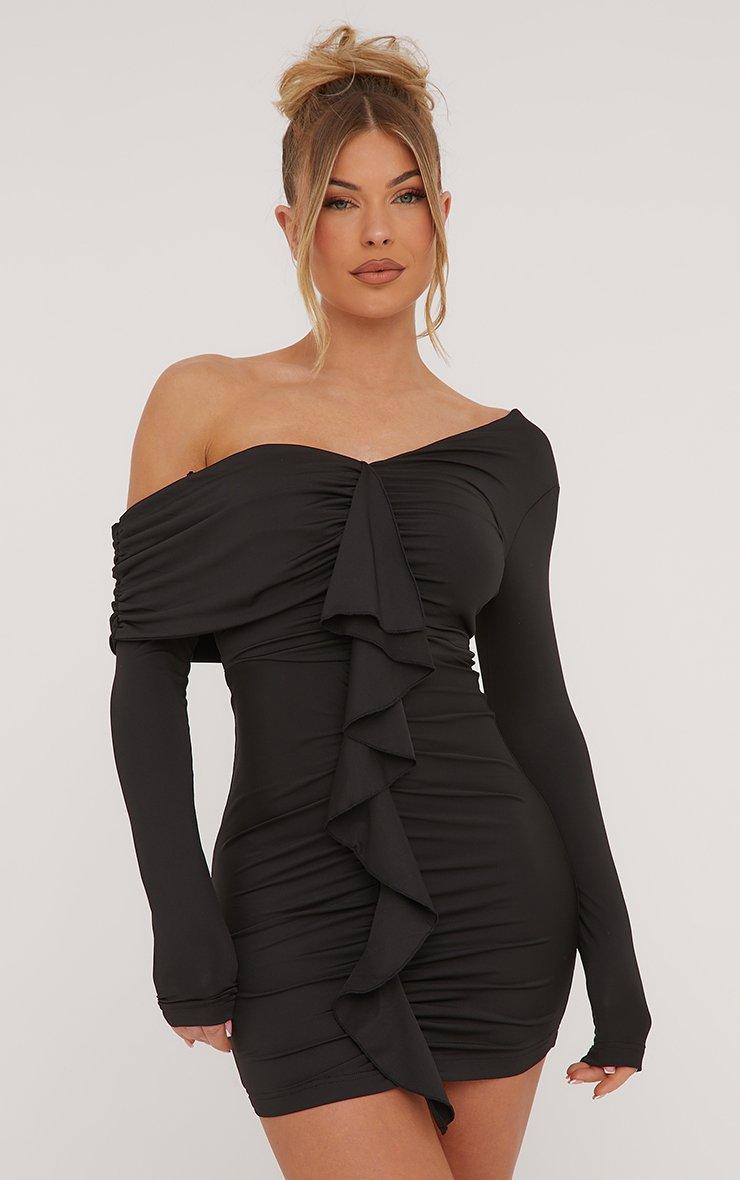 frill bodycon dress Bodycon Dress – Frill N Wear main image 0