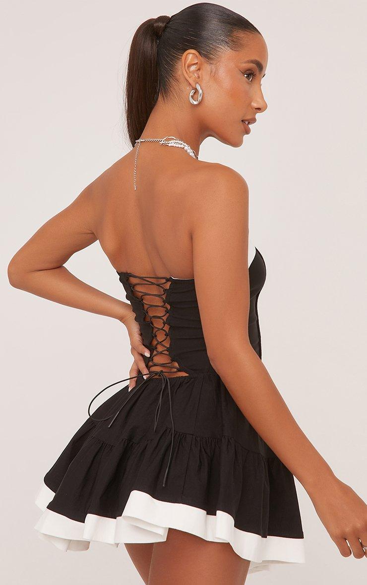 how to remove deodorant stains from black dress Black Tiered Long Sleeve Corduroy Mini Dress – Cindy Jane Boutique main image 0